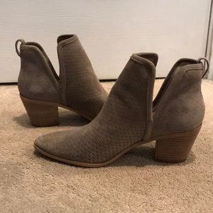 Lucky brand suede booties